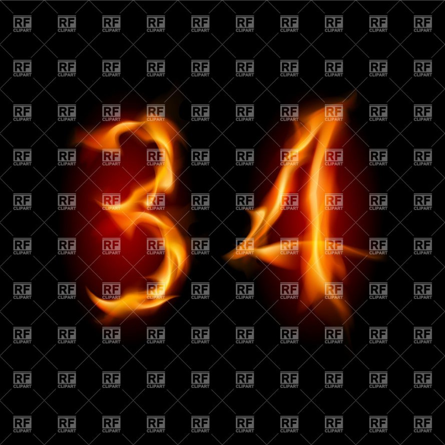 34-of-fire-numbers-three-and-four-in-flame-Download-Royalty-free-Vector-File-EPS-14844.jpg