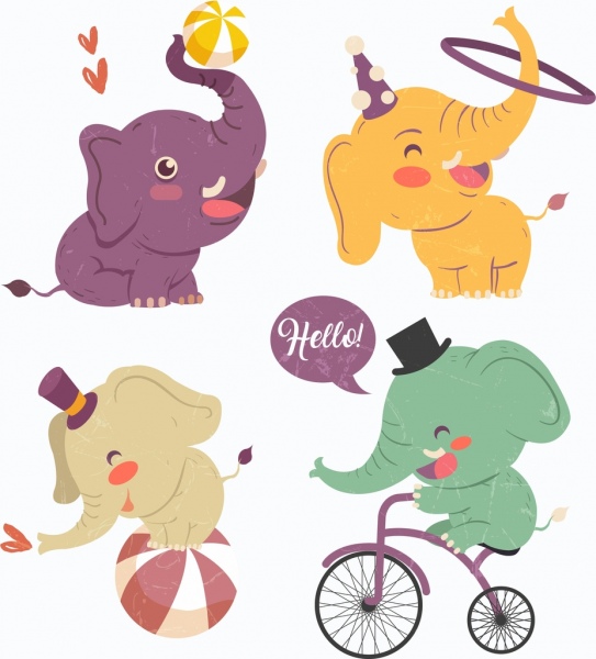 performing-elephant-icons-cute-cartoon-design-245176.jpg