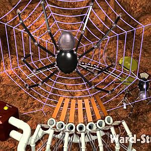 Steampunk Spider Band performs Electrorachnid Soda Pop - Animusic style Animated Music Video - YouTube