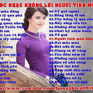 Liên khúc nhạc không lời người tình mùa đông - Nhạc sống Thanh Ngân - YouTube